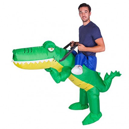 Inflatable Costumes Wholesale Inflatable Ride On Alligator Costume for Party