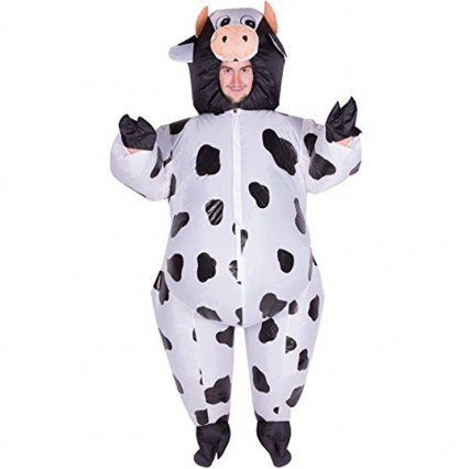 Inflatable Costumes Wholesale Inflatable Ride On Cow Costume for Party Inflatable Costumes Wholesale Inflatable Ride On Cow Costume for Party