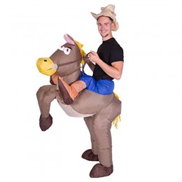 Inflatable Costumes Wholesale Inflatable Ride On Cowboy Costume for Party