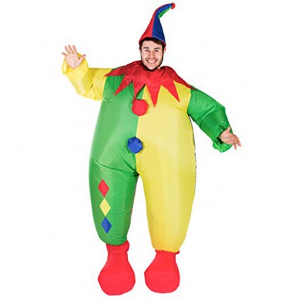 Inflatable Costumes Wholesale Inflatable Ride On Clown Costume for Party