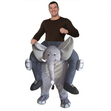 Ride On Costumes Wholesale Adult Ride an Elephant Costumes Carry Me Mascot Fancy Dress for Party