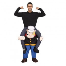 Ride On Costumes Wholesale Popeye Ride On Adult Costumes Carry Me Mascot Fancy Dress for Party