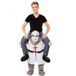 Ride On Costumes Wholesale Ride On Crusader Costume Carry Me Mascot Fancy Dress for Party