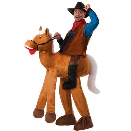 Ride On Costumes Wholesale Ride a Horse Pull-On Pants Adult Costume Carry Me Mascot Fancy Dress for Party