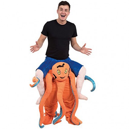 Ride On Costumes Wholesale Ride On Octopus Costumes Carry Me Mascot Fancy Dress for Party