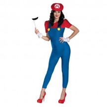 Super Mario Costumes Wholesale Womens Deluxe Mario Costume from China Manufacturer Directly