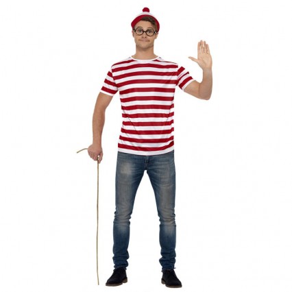 Where's Wally Costumes Wholesale Where is Wally Instant Kit Adult Costume from China Manufacturer Directly Where's Wally Costumes Wholesale Where is Wally Instant Kit Adult Costume from China Manufacturer Directly