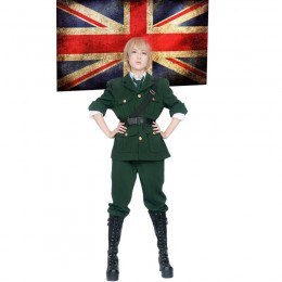 Anime and Cosplay Costumes Wholesale Axis Powers Hetalia England Arthur Kirkland Uniform from China Manufacturer Directly