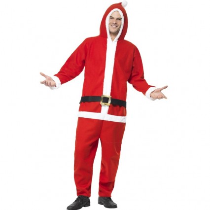 Christmas Costumes Wholesale Funny Xmas All In One Onesie Santa Christmas Costume from China Manufacturer Directly