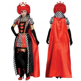 Disney Costumes Storybook Costume Wholesale Queen of Hearts Womens Dress Costume from China Manufacturer Directly