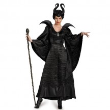 Disney Costumes Storybook Costume Wholesale Snow White Maleficent Deluxe Christening Black Gown Womens Costume from China Manufacturer Directly