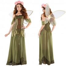 Disney Costumes Storybook Costume Wholesale Tinkerbell Rose Fairy Tinkerbell Womens Costume from China Manufacturer Directly