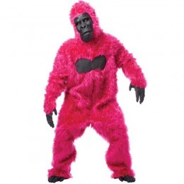 Other Costumes Wholesale Monkeys Gorillas Gorilla (Pink) Mens Fancy Dress Costume from China Manufacturer Directly