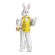Adult Deluxe With Yellow Bunny Costume