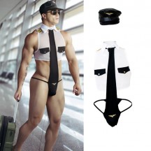 Occupation Costumes Wholesale Mr Pilot Costume Outfit from China Manufacturer Directly