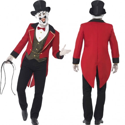 Occupation Costumes Wholesale Sinister Ringmaster Mens Costume from China Manufacturer Directly