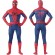 Two Toned Spiderman Costume Cosplay Superhero Lycra Spandex Zentai Suit Halloween