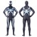 Black Lycra Spandex  Zentai Suit Inspired by Spiderman Halloween Costumes