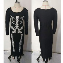 Halloween Scary Costumes Wholesale Skeleton Costumes Skeleton Halloween Womens Costume Wholesale from China Manufacturer Directly