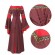 Medieval Vampiress Costume for Carnival Halloween Party Details