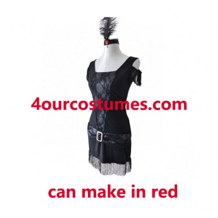 Women Costumes 1920s womens costume Jazz Flapper Red Fancy dress for Carnival Party Women Costumes 1920s womens costume Jazz Flapper Red Fancy dress for Carnival Party