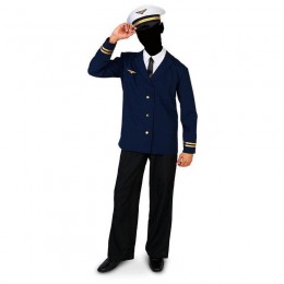 Retro Costumes Wholesale Retro Airline Captain Adult Costume from China Manufacturer Directly