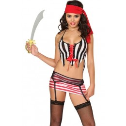 Halloween Sexy Lingerie Costumes Mascot Adult Fancy Dress Party Supply Carnival The Sexy Booty Pirate Costume