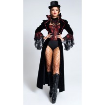 Halloween Sexy Lingerie Costumes Wholesale Lusty Lace Vampire Costume