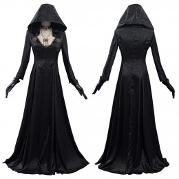Resident Evil Village Lady Dimitrescu's Daughter Vampire Lady Dress Outfits Halloween Carnival Suit Cosplay Costume