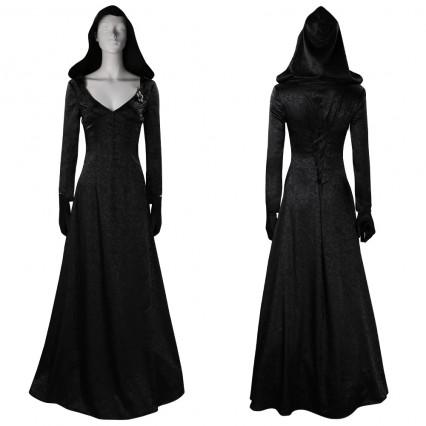 Resident Evil Village Witch Dress Outfits Halloween Carnival Suit Cosplay Costume Resident Evil Village Witch Dress Outfits Halloween Carnival Suit Cosplay Costume