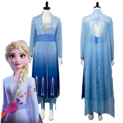 Halloween costumes wholesale Distributors Frozen 2 Princess Elsa Cosplay Costume Halloween costumes wholesale Distributors Frozen 2 Princess Elsa Cosplay Costume