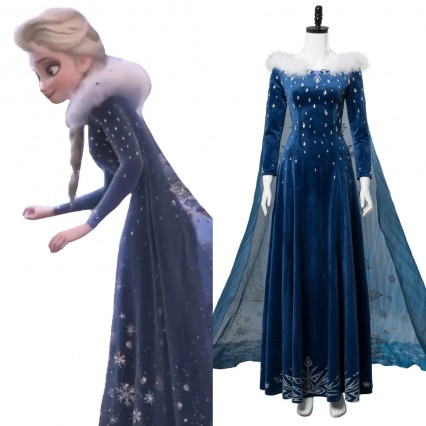 Halloween wholesale distributors Frozen Princess Elsa Full Dress Cosplay Costume Halloween wholesale distributors Frozen Princess Elsa Full Dress Cosplay Costume