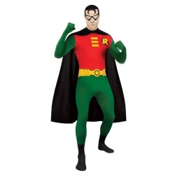 Superhero Comic Costumes Wholesale Zentai Suits Robin Second Skin Adult Costumes Onesie Cosplay Costume