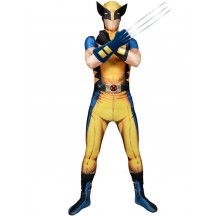 Superhero Comic Costumes Wholesale Zentai Suits Wolverine Morphsuit Adult Costume Cosplay Costume  Superhero Comic Costumes Wholesale Zentai Suits Wolverine Morphsuit Adult Costume Cosplay Costume