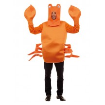 Food Costume Lobster Orange Adults Unisex Halloween Costumes Wholesale