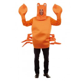 Food Costume Lobster Orange Adults Unisex Halloween Costumes Wholesale