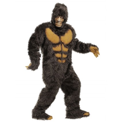 Tan Animal Costumes Orangutan 4 Piece Faux Fur Holidays Costume Halloween Wholesale
