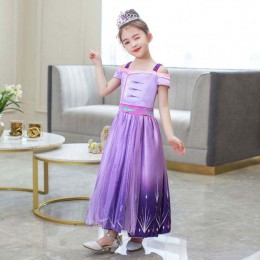 BAIGE Halloween Princess Dress Girl Cosplay Dresses Child Summer Aisha Queen Children's Wear Skirt