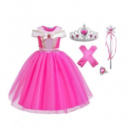 Carnival Cosplay Princess Sleeping Beauty Dress Christmas Girls Birthday Party Fancy Kids Dress Costumes Collection