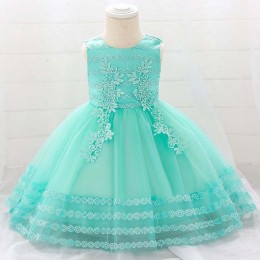 Baby Frock New Design Kids Clothing Flower Girl Party Birthday Ball Gown L1923XZ