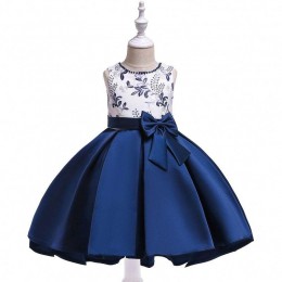 Kids Dress Wholesale Elegant High Quality Lace Kids Party g Wear Floral Evening Dresses T5087