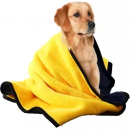 High Quality Soft Super Absorbent Thick Dog Cleaning Supplies Micro Fiber Pet Cleaning Towel