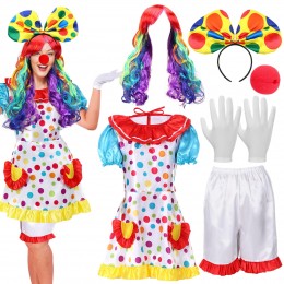 Clown Costume Women,Woman Clown Costume,women's Circus Clown Costume  Clown Costume Women,Woman Clown Costume,women's Circus Clown Costume