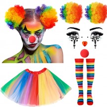 Scary Clown Costumes for women,Scary Clown Costumes,Women Clown Costumes for Women
