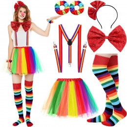 Women's Pennywise Clown Costume,Clown Costume for Women,Creepy Clown Costume for Women