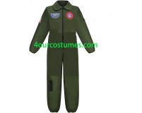 Wholesale Flight Pilot Adult Costume with Accessory for Hallowee