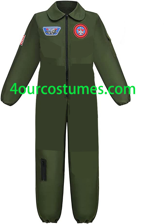 Male pilot outfit