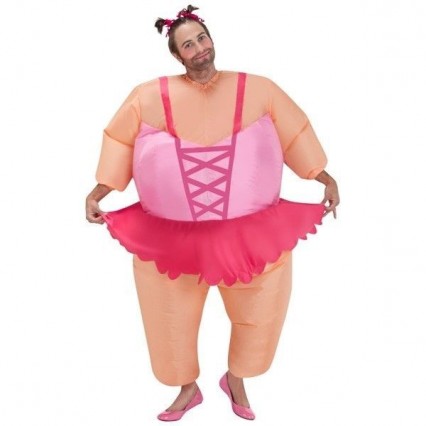 Inflatable Costumes Wholesale Ballerina Inflatable Costume for Party Inflatable Costumes Wholesale Ballerina Inflatable Costume for Party