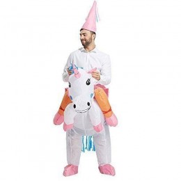 Inflatable Costumes Wholesale Unicorn Inflatable Halloween Costumes for Party