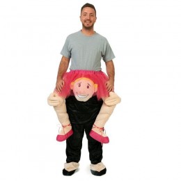 Ride On Costumes Wholesale Adult Ride a Ballerina Costume Carry Me Mascot Fancy Dress for Party